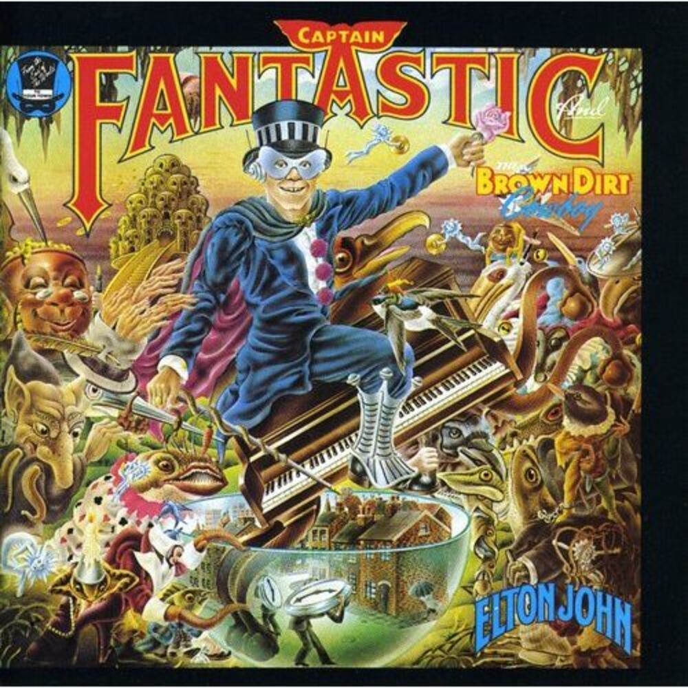 Elton John - Captain Fantastic & Brown Dirt Cowboy (remastered)  CD